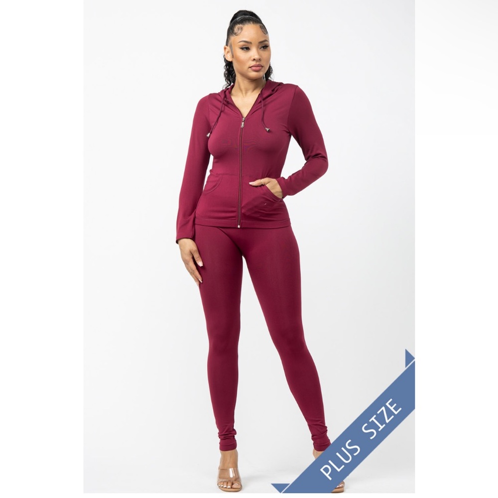 Seamless Zip Up Hoodie Set! 😍